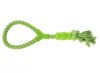 Dingo Zabawka dla psa - Sznur z gryzakiem Denta Fresh 41cm zielony