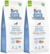 BRIT CARE DOG SUSTAINABLE ADULT LARGE BREED CHICKEN INSECT 2x12 KG