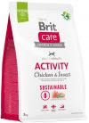 BRIT CARE DOG SUSTAINABLE ACTIVITY CHICKEN INSECT 3 KG