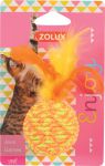 ZOLUX 580713 Zabawka dla kota piłka z piórkami elastyczna