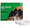 LIVISTO Deltatic Obroża przeciw muchówkom, komarom i kleszczom dla małych i średnich psów 60cm
