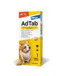 ELANCO AdTab 225 mg tabletki na kleszcze i pchły do rozgryzania i żucia dla psów (>5,5–11 kg)
