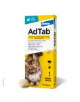 ELANCO AdTab 48 mg tabletki na kleszcze i pchły do rozgryzania i żucia dla kotów (>2,0–8,0 kg)