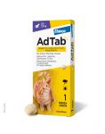 ELANCO AdTab 12 mg tabletki na kleszcze i pchły do rozgryzania i żucia dla kotów (0,5–2,0 kg)