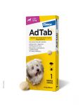 ELANCO AdTab 112 mg tabletki na kleszcze i pchły do rozgryzania i żucia dla psów (>2,5–5,5 kg)