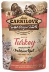 Carnilove Cat Pouch Turkey & Valerian Root - indyk i waleriana saszetka 85g