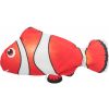TX 45824 TRIXIE Zabawka Wriggle fish, zabawka, dla kota, biało/czerwono/czarna, 26 cm, z kocimiętką