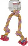 ZOLUX 480357 Zabawka sznurowa 3 węzły kolorowa 48 cm