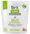 BRIT CARE DOG SUSTAINABLE ADULT MEDIUM CHICKEN INSECT 1 KG