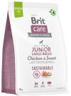 BRIT CARE DOG SUSTAINABLE JUNIOR LARGE BREED CHICKEN INSECT 3 KG
