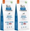 BRIT CARE DOG HYPOALLERGENIC ADULT LARGE BREED LAMB 2x12 KG